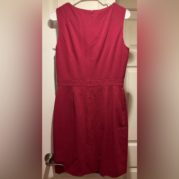 Tahari Dress Red Dress Size 8 - Picture 2 of 3